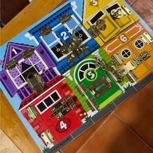 Colorful Latch Board by Melissa & Doug